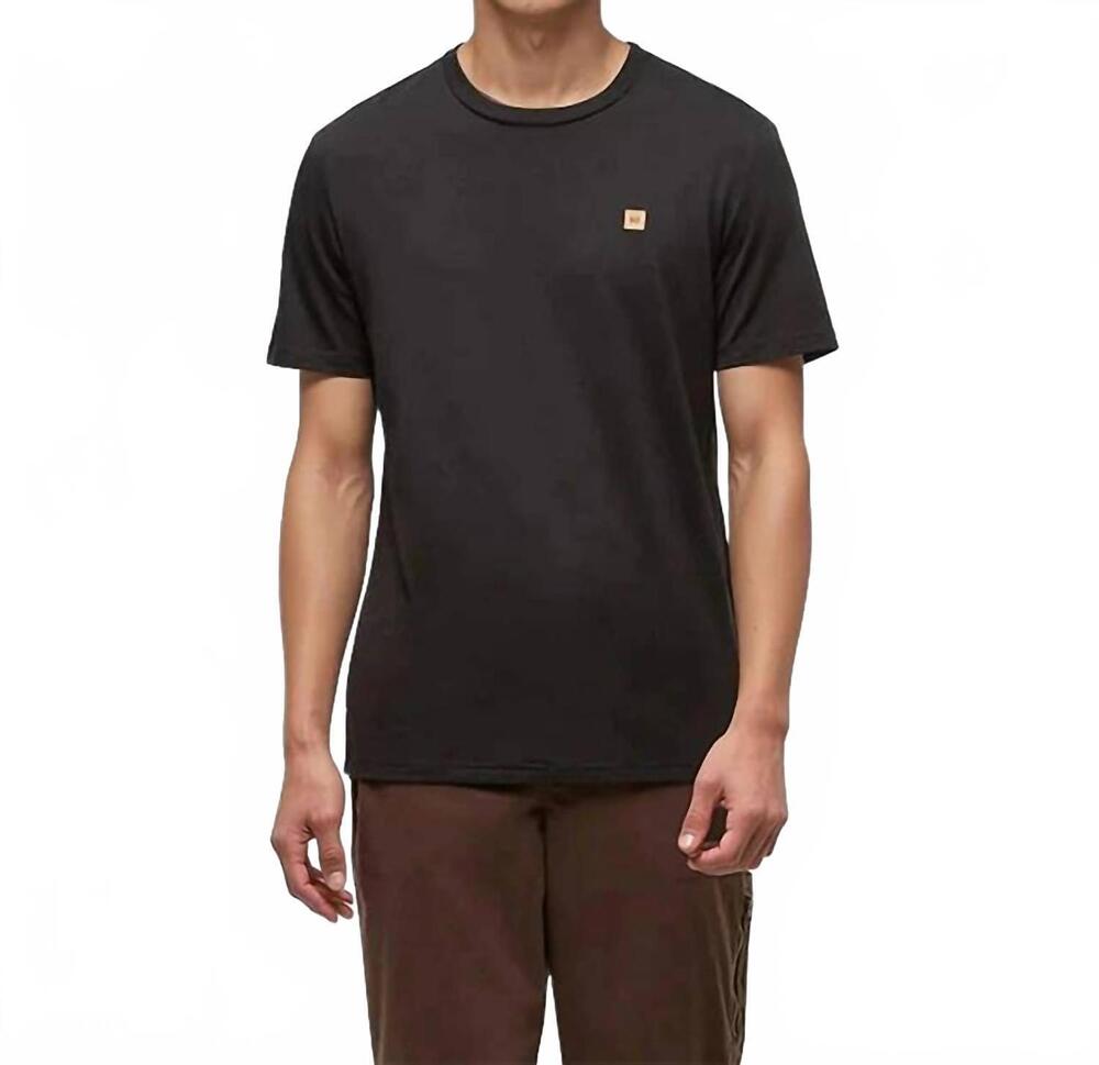 NEW TENTREE classic baker tee in black